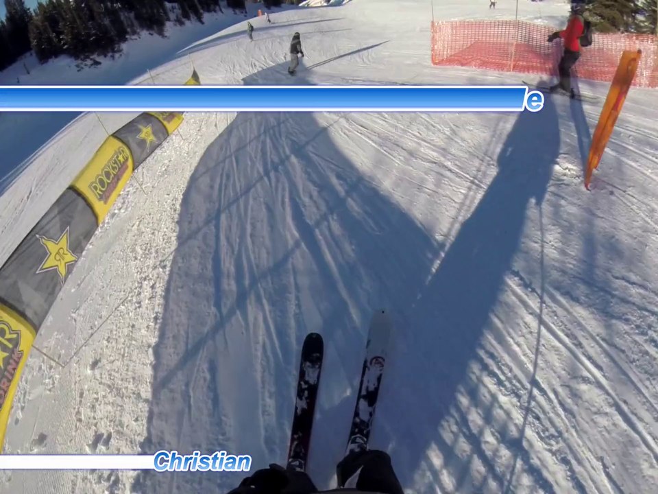 Skiing at Sunshine Village, Banff. Shot with GoPro Hero3 and Hero3+