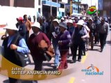 En Juliaca docentes acatarán un paro de 24 horas en rechazo a la ley de Reforma Magisterial.