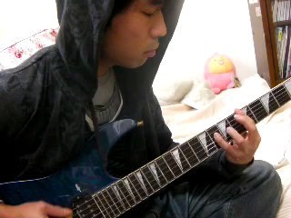 cyntia　の　閃光ストリングス　聖闘士星矢ΩOP　ギター練習