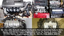 Used Japanese Engines & Transmission | Tested Motors from Engine World Inc