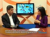 Entrevista sobre Aporte obligatorio de trabajadores independientes