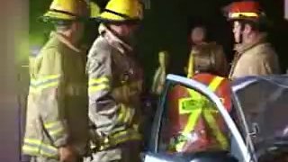 COQUITLAM CAR CRASH RESCUE ON LOUGHEED HWY AND UNITED BLVD.wmv