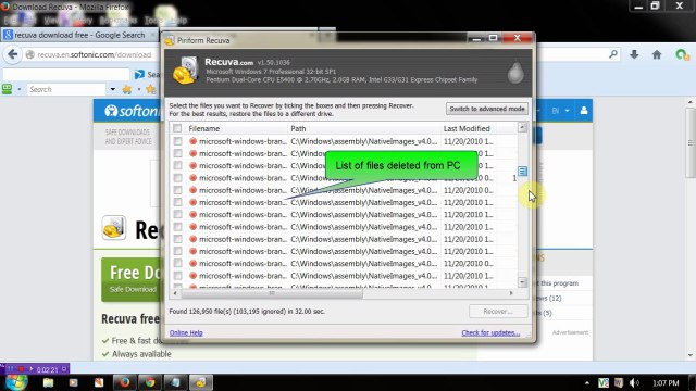 Data Recovery: Restore Permanently Deleted files with Recuva