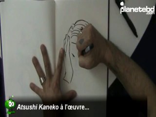 Dédicace Atsushi Kaneko sur PlaneteBD.com