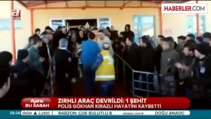 Zırhlı Araç Devrildi: 1 Şehit