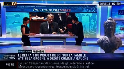 Politique Première: Recul sur la loi famille, "grognement" à droite comme à gauche - 05/02