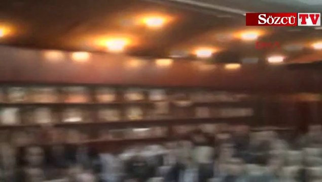 Belediye meclis toplantısında gerginlik