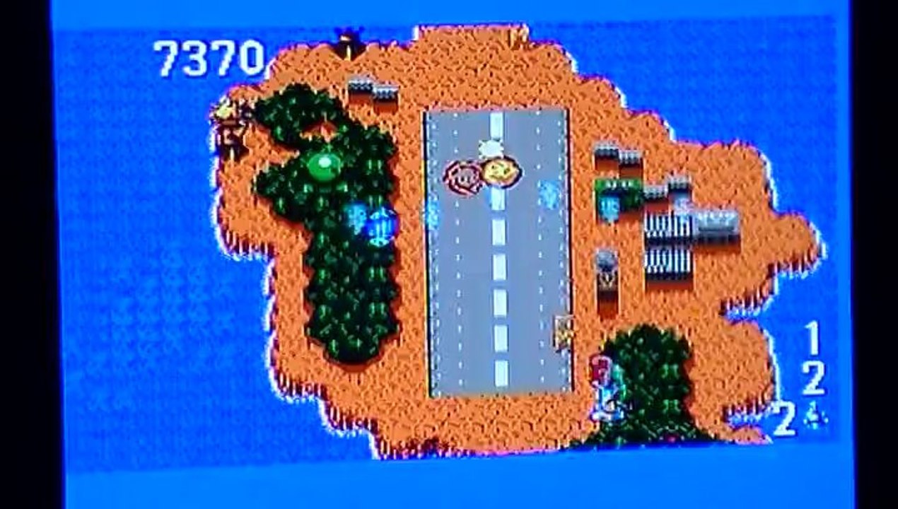 test power strike II sur master system (chaine retrogaming a l'arrache)