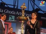 Raveena Tandon at Kala Ghoda Festival 2014 | Arts, Inauguration