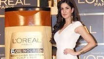 Katrina Kaif Launches L'oreal New Hair Care Range 6 Oil Nourish !