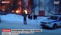 Rusya’da LPG taşıyan tren yandı, 700 kişi tahliye edildi