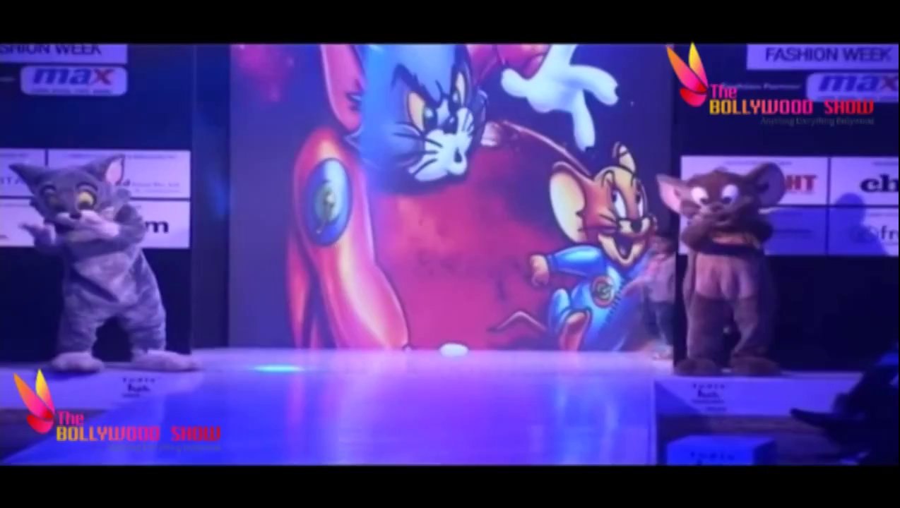 Ali Asgar & his kids walk for Max at India Kids Fashion Week