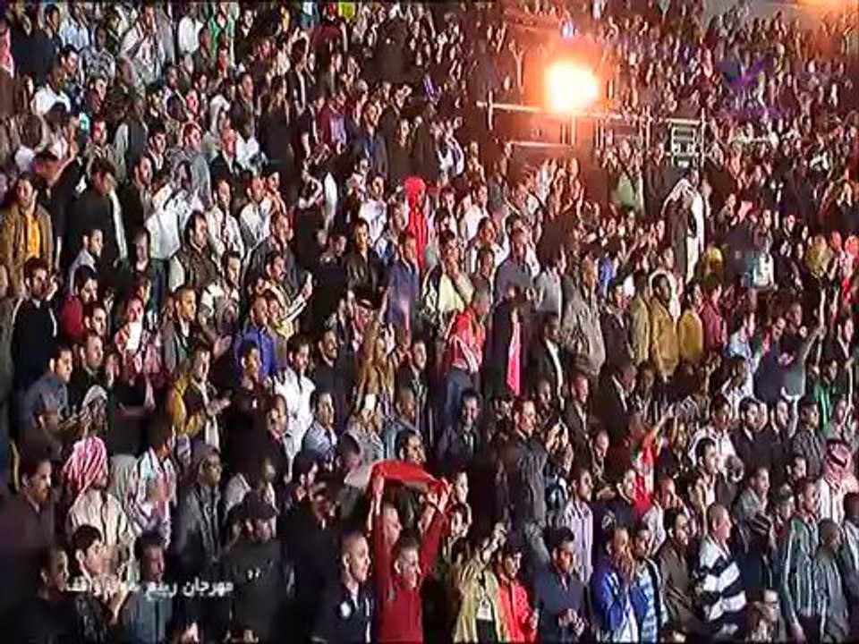 كاظم الساهر-جالسة لوحدك-مهرجان ربيع سوق واقف 2014