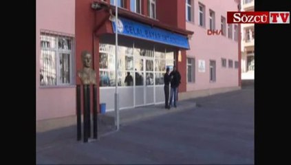 Cezasını okul temizleyerek çekiyor