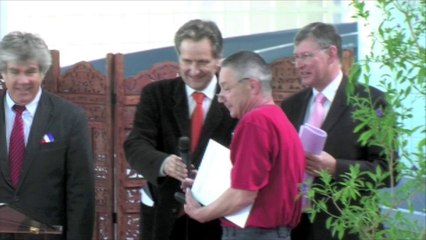 Inauguration de la piscine de Belleville sur Loire