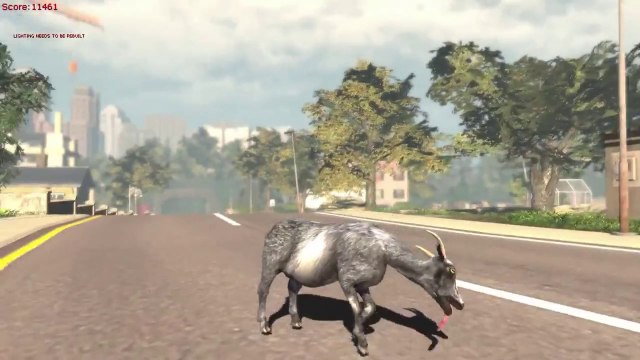 Goat Simulator : so stupid video game, but hilarious!
