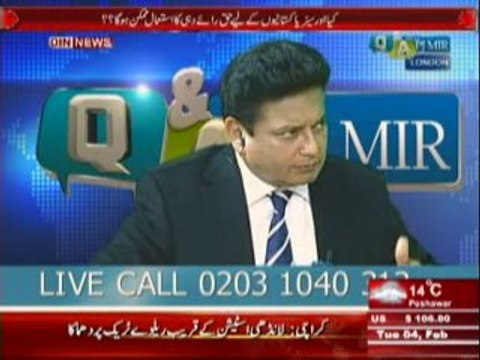 Q & A with PJ Mir (Hamid Nasir Chattha Aur Dr.Ashraf Chohan Se London Main Ki Gai Khasusi Guftgu) 4th February 2014 Part-2