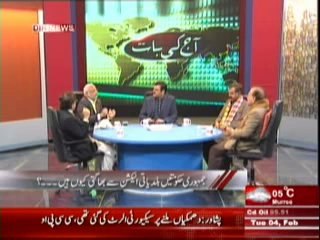 Aaj Ki Baat (Jamhuri Hukumatain Baldiyati Election Se Bhagti Kun Hain ??) 4th February 2014 Part-2