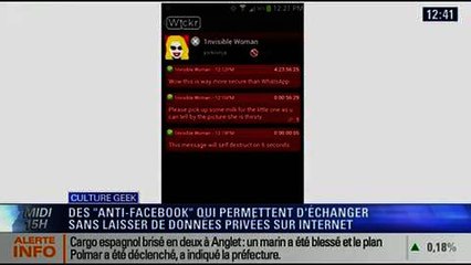 Culture Geek: Le "Web éphémère" gagne du terrain face à Facebook - 05/02