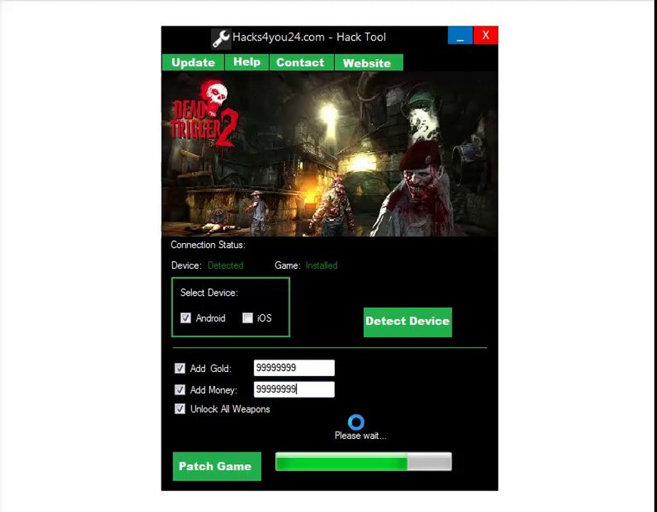 Dead Trigger 2 Hack Tool Download - Cheats for Android, iOS
