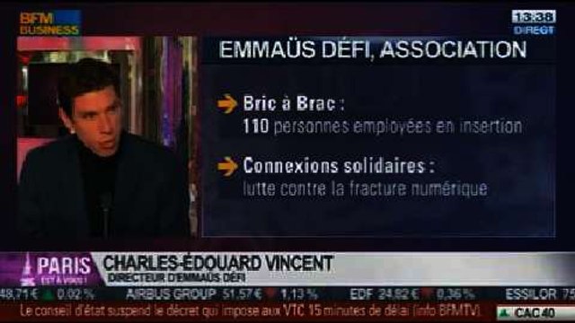 Made in Paris: Charles-Édouard Vincent, Emmaüs Défi, dans Paris est à vous – 05/02