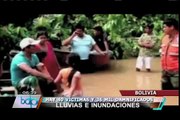 Más de 40 víctimas y 36 mil damnificados por lluvias e inundaciones en Bolivia