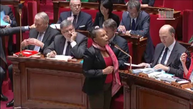 Christiane Taubira se défend d'avoir voulu évincer un magistrat