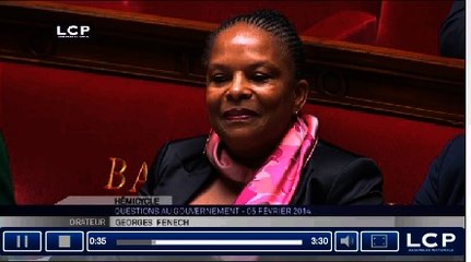 QAG : Christiane Taubira répond à la rumeur du limogeage du Procureur général qui serait envisagé par la Chancellerie