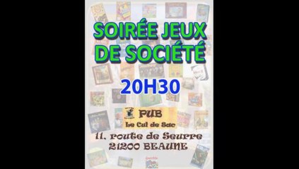 Soirée jeux de société du mardi 4 février 2014
