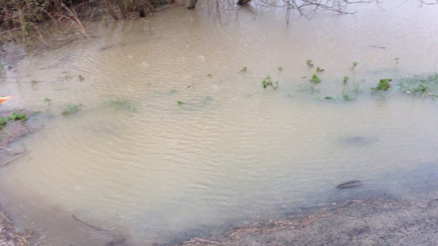 Le ruisseau la Truite déborde