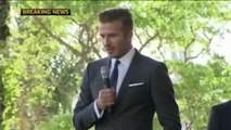 David Beckham answers questions on his new Miami soccer team