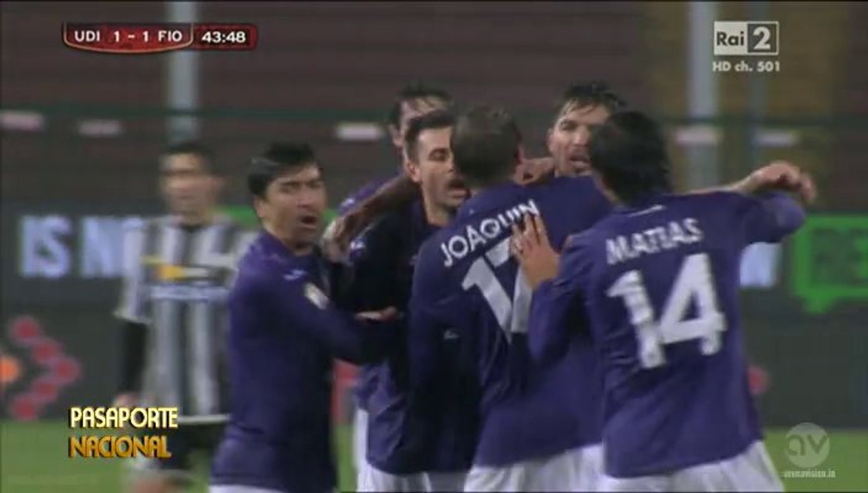 Matías Fernández Vs Udinese [04-02-2014]