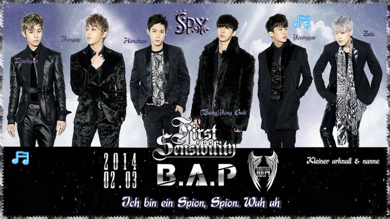 B.A.P - Spy k-pop [german sub] (First Sensibility)