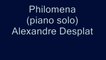Mercuzio Pianist - Philomena -  Alexandre Desplat