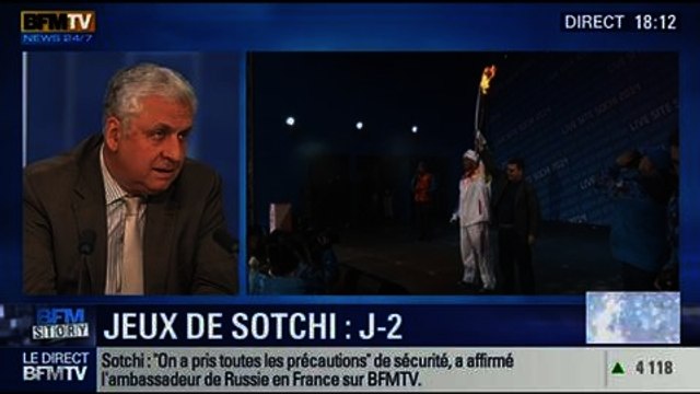 BFM Story: Jeux Olympiques d'hiver de 2014 à Sotchi: c'est un grand défi pour la Russie, Alexandre Orlov - 05/02