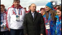 La torcia Olimpica arriva a Sochi