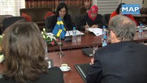 رئيس البرلمان السويدي يجتمع مع رئيسة مجموعة الصداقة البرلمانية المغربية السويدية