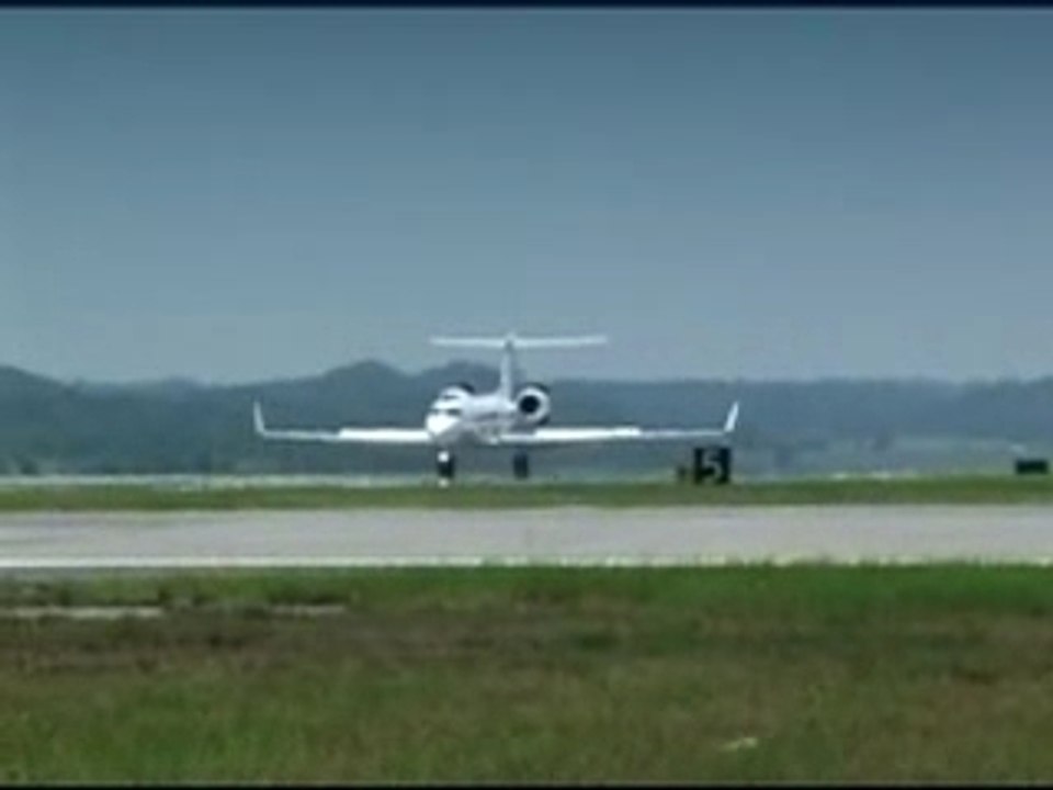 Gulfstream G550 First Flight