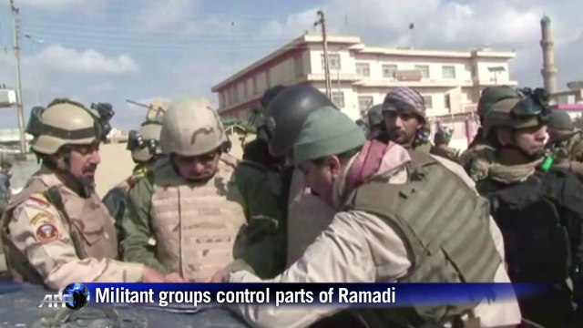 Iraqi forces make slow progress in Ramadi