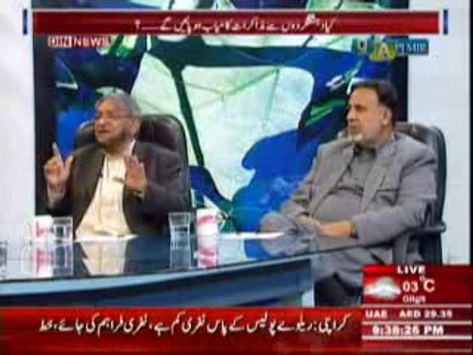 Q & A with PJ Mir (Kya Dehshatgardo Se Muzakrat Kamyab Ho Ge -- ) 5th February 2014