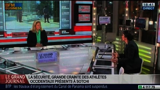Valérie Fourneyron, ministre des Sports, dans Le Grand Journal – 05/02 3/4