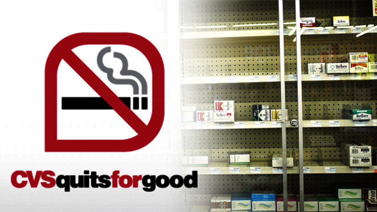CVS Quits Smoking. Pharmacies Will Stop Selling Tobacco Products For Good. video Dailymotion