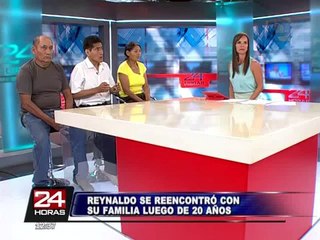 Indigente encontrado por su familia tras 20 años retomará tratamiento médico