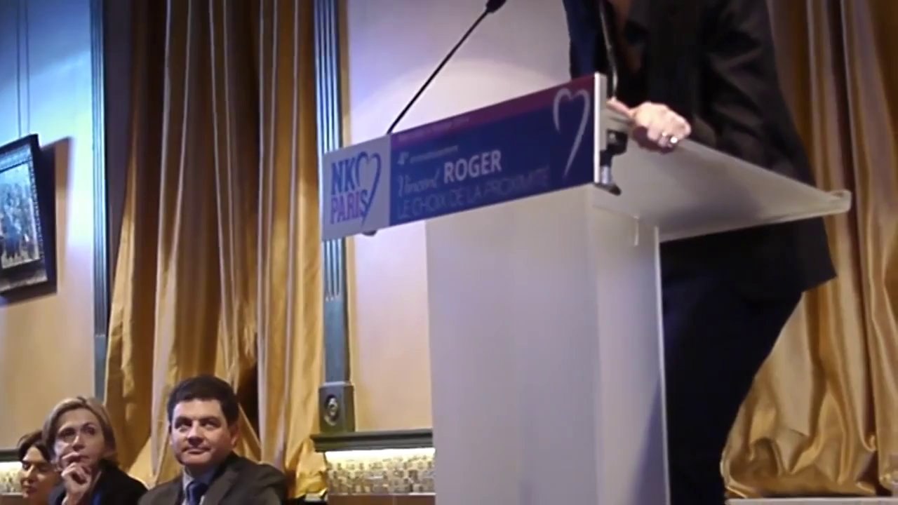 NKM pour Vincent Roger candidat UMP Paris 4ème 2014