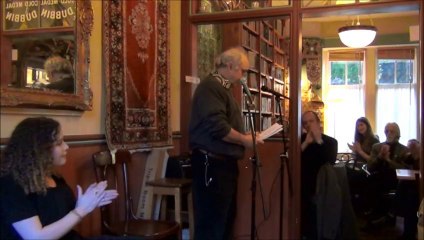 Christopher Ryan Performs his poetry at the Damascus Drum