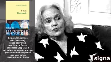 DIANE DE MARGERIE  ECLATS D'INSOMNIE