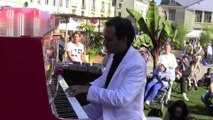 St Germain-en-Laye- Concert journées du Patrimoine 2012 - Frédéric LA VERDE et son Piano Rouge