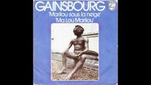 Serge Gainsbourg - Marilou sous la Neige - Piano Solo