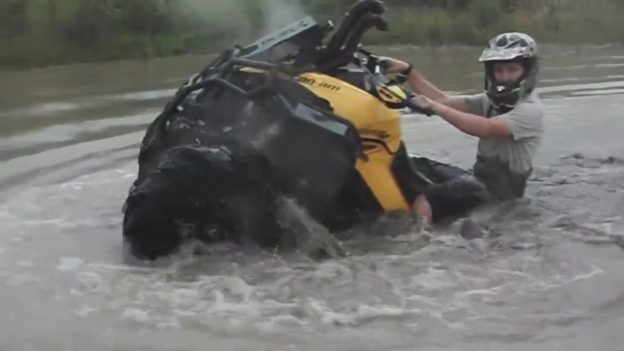 Renegade Deep Water ATV Action