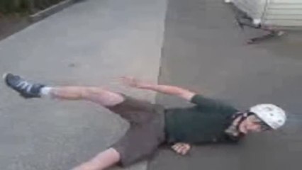 Scooter Back Flip FAIL